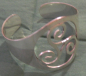 Preview: Celtic Triple Spiral Bangle (KVB01)